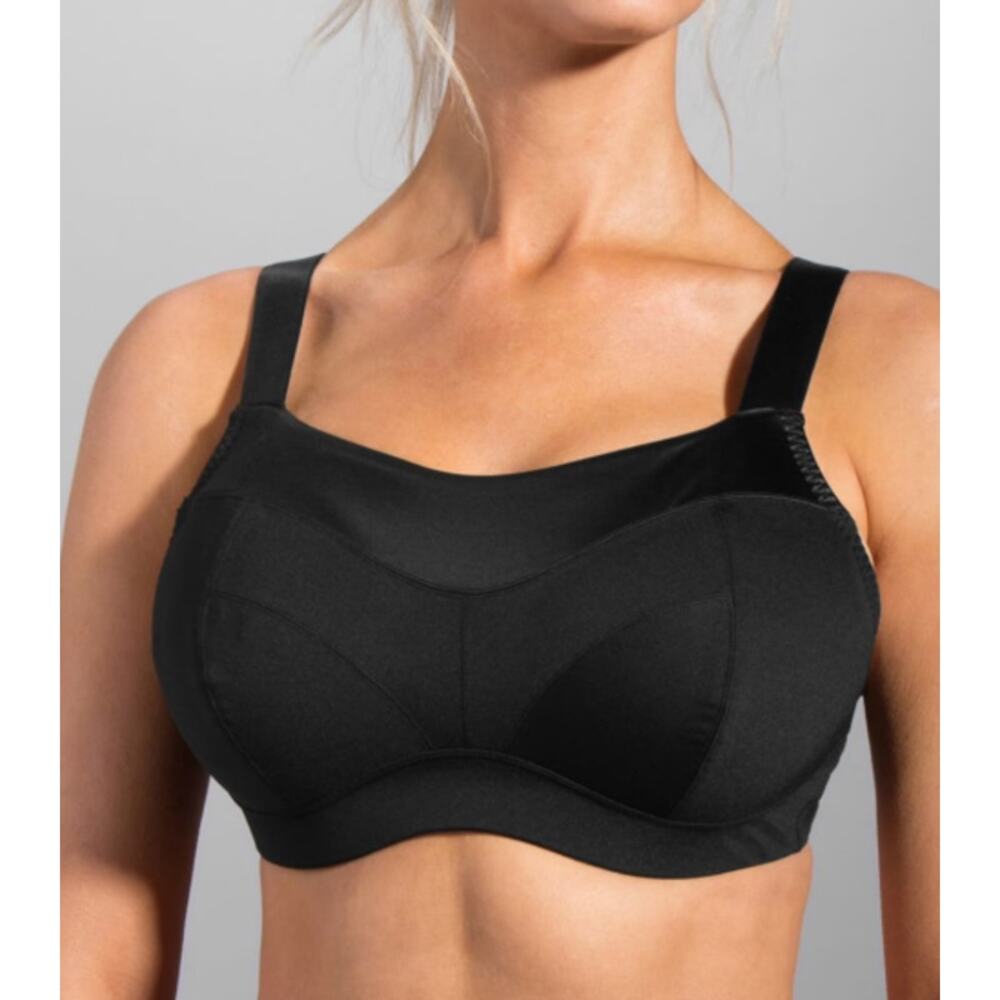 Brooks Moving Comfort Embody Sports Bra 350067 Black 36E